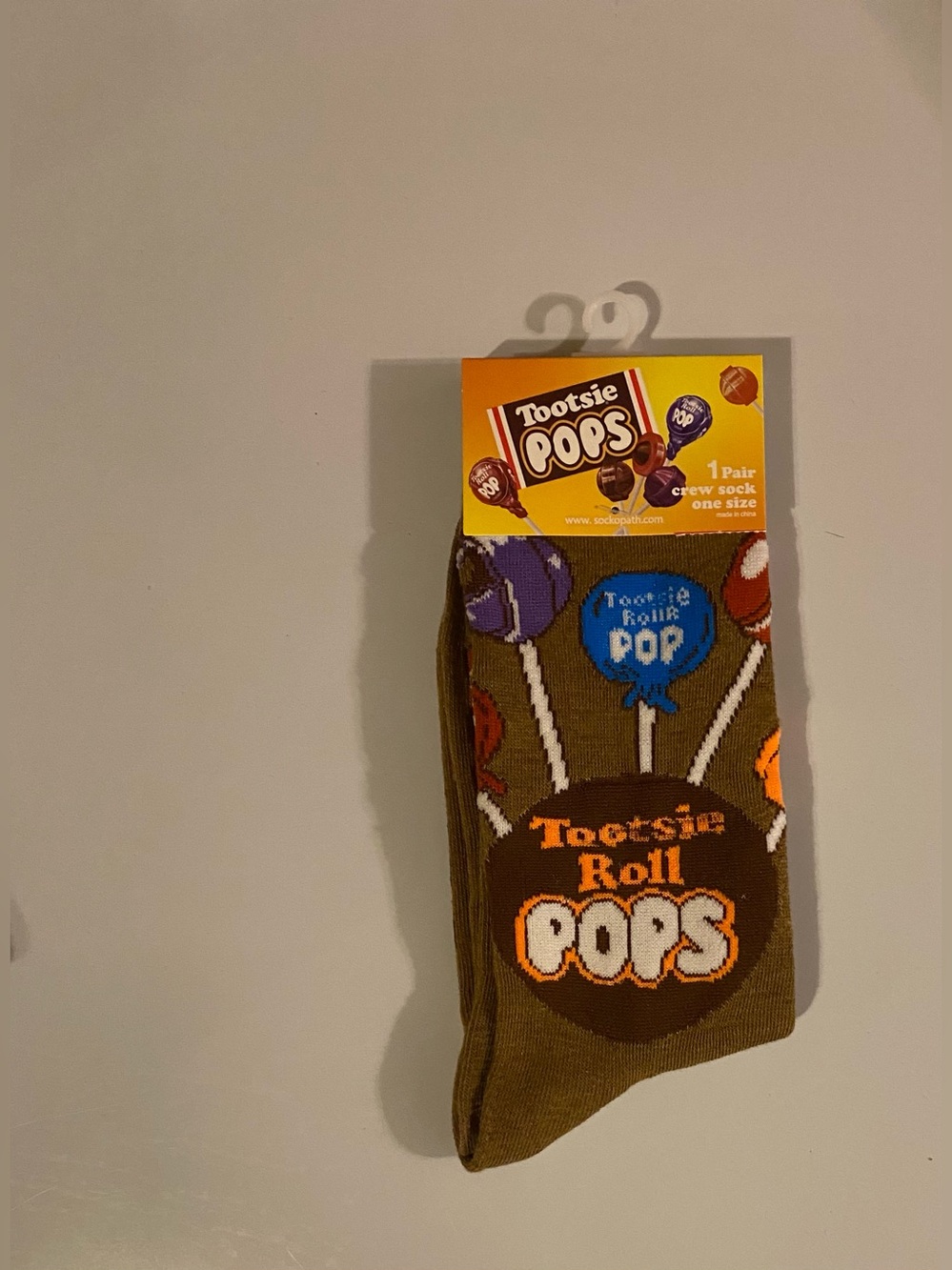 Fun Novelty Socks Featuring Tootsie Pops